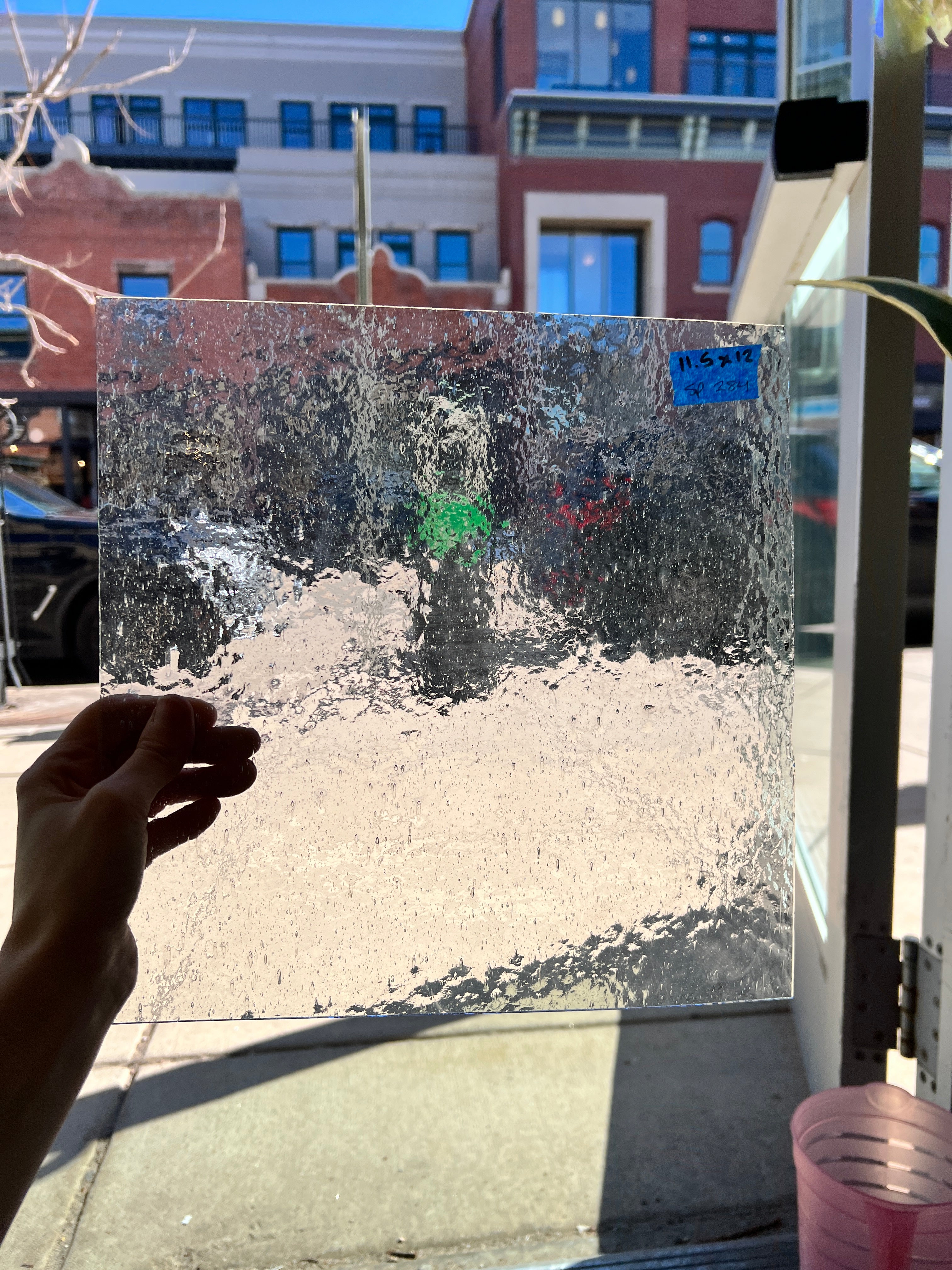 Vintage Transparent Spectrum Seedy – Colorado Glass Works