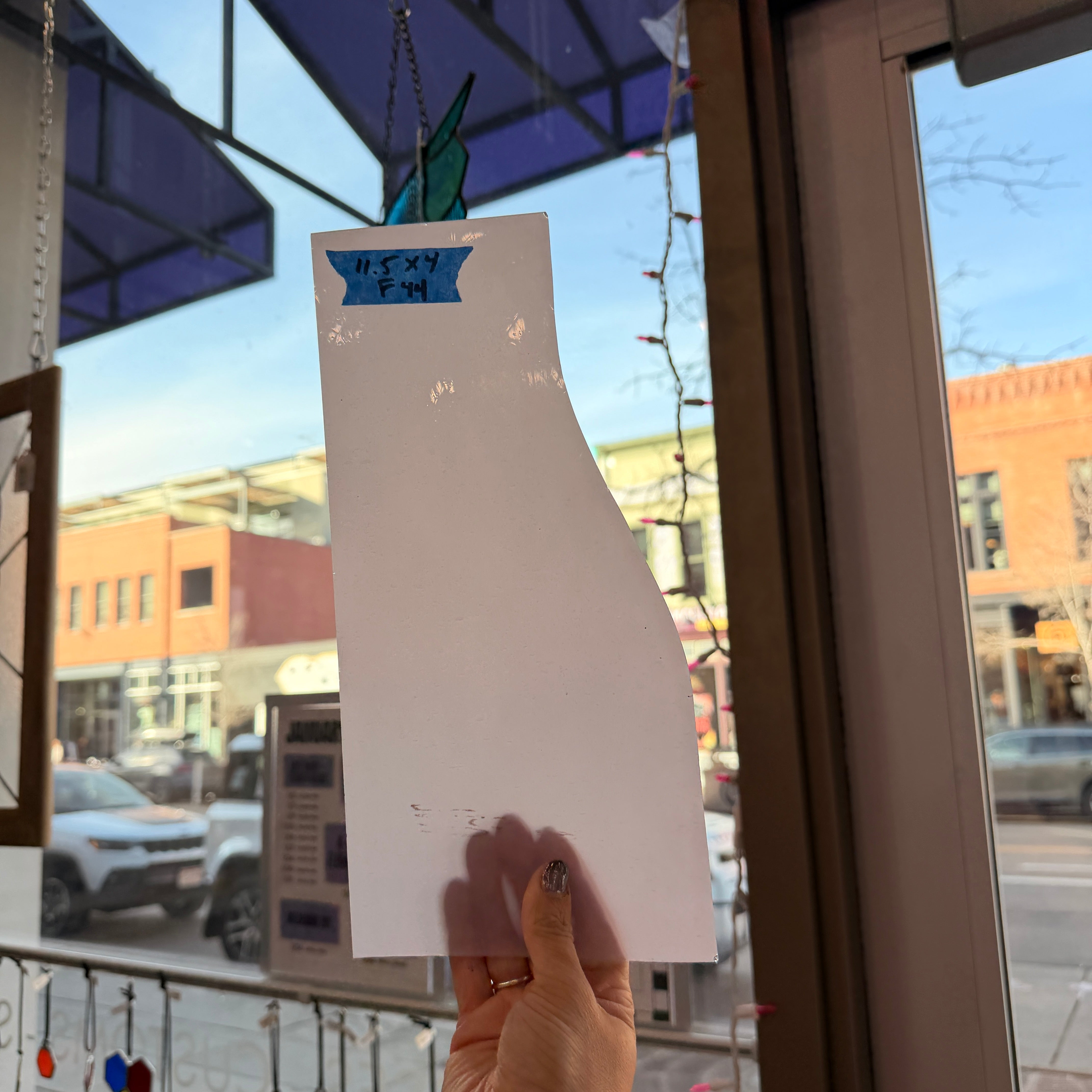 Light Purple Opal Vintage Flash Glass Sheet Glass Colorado Glassworks