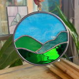 Mini Mountain Scene Colorado Glass Works