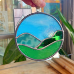 Mini Mountain Scene Colorado Glass Works