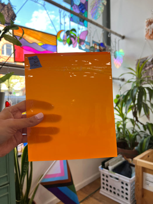 Tangerine Dream COGW by Monarch Sheet Glass Colorado Glass Works   