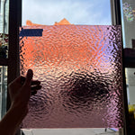 Pale Purple Rough Rolled Oceanside Fusible 96 COE (OGT 140.8RRF) Sheet Glass Colorado Glassworks