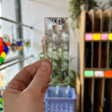 1-1/2 x 4 in. Rectangle Bevel Clear Tools Colorado Glass Works