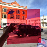 Lamberts 1042GP/CLN Gold Pink on Clear Flash Glass Sheet Glass Colorado Glass Works