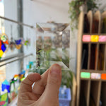 2 x 4 in. Rectangle Bevel Clear Tools Colorado Glass Works