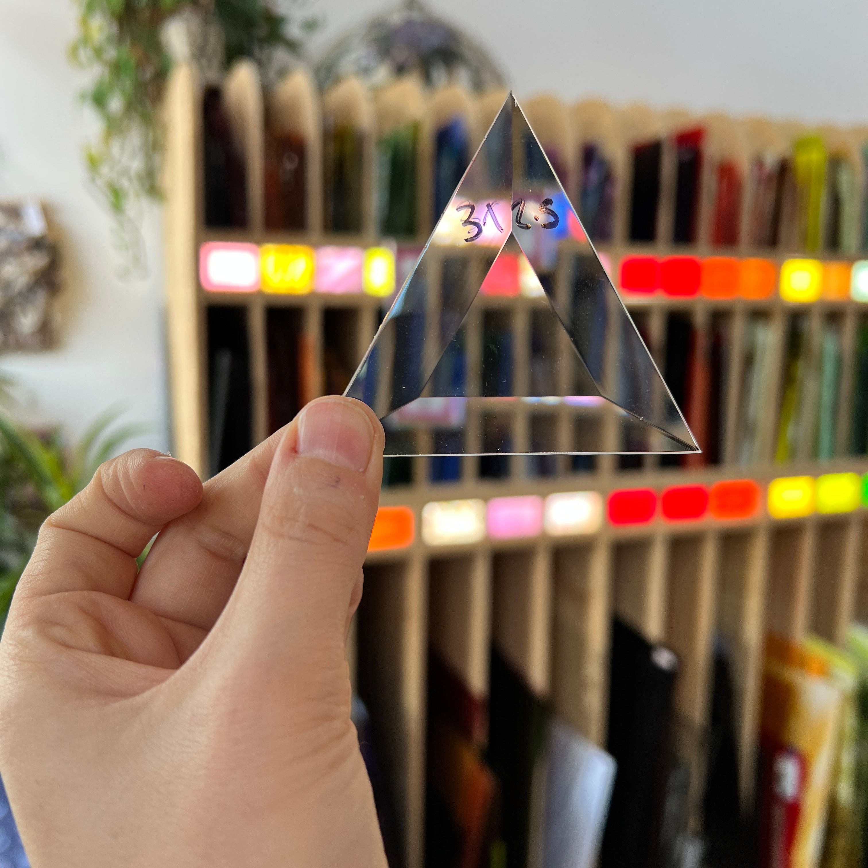 3 in. Triangle Bevel Tools Colorado Glass Works
