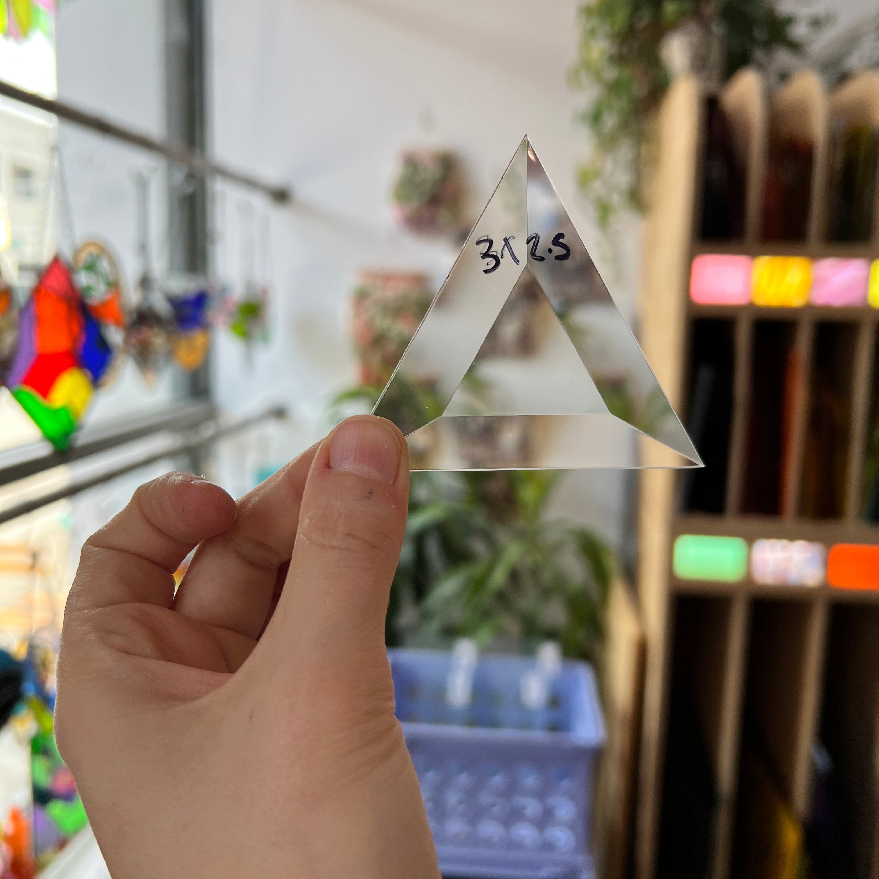 3 in. Triangle Bevel Tools Colorado Glass Works