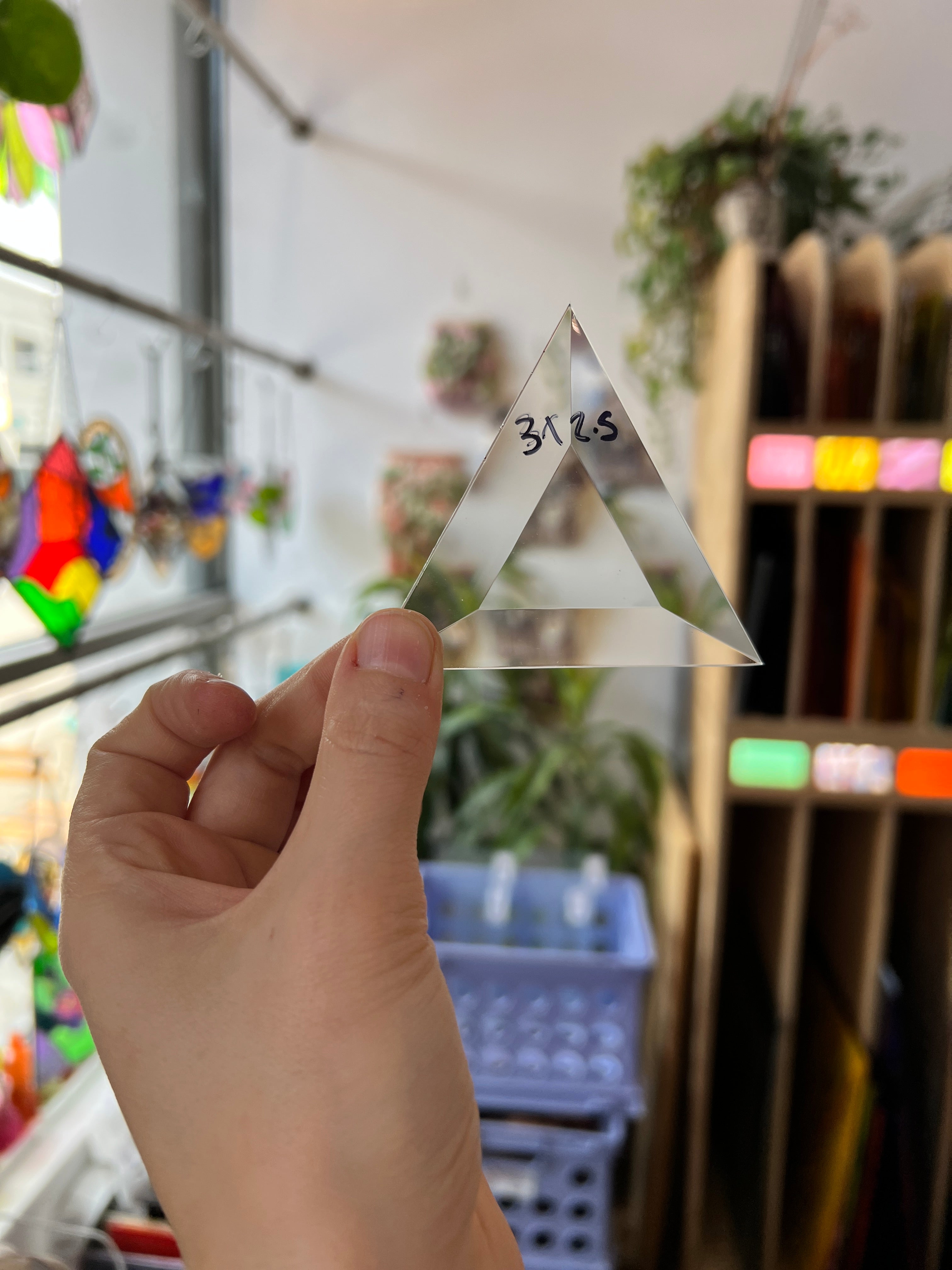 3 in. Triangle Bevel Tools Colorado Glass Works