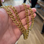 Brass Plated Squared Double Jack Chain (Came Chain) Tools Colorado Glassworks