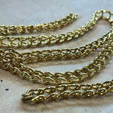 Brass Plated Squared Double Jack Chain (Came Chain) Tools Colorado Glassworks