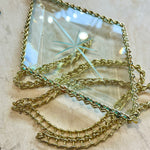 Brass Plated Squared Double Jack Chain (Came Chain) Tools Colorado Glassworks