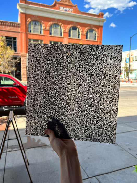 Gothic Lace Van Gogh Sheet Glass Sheet Glass Colorado Glassworks   