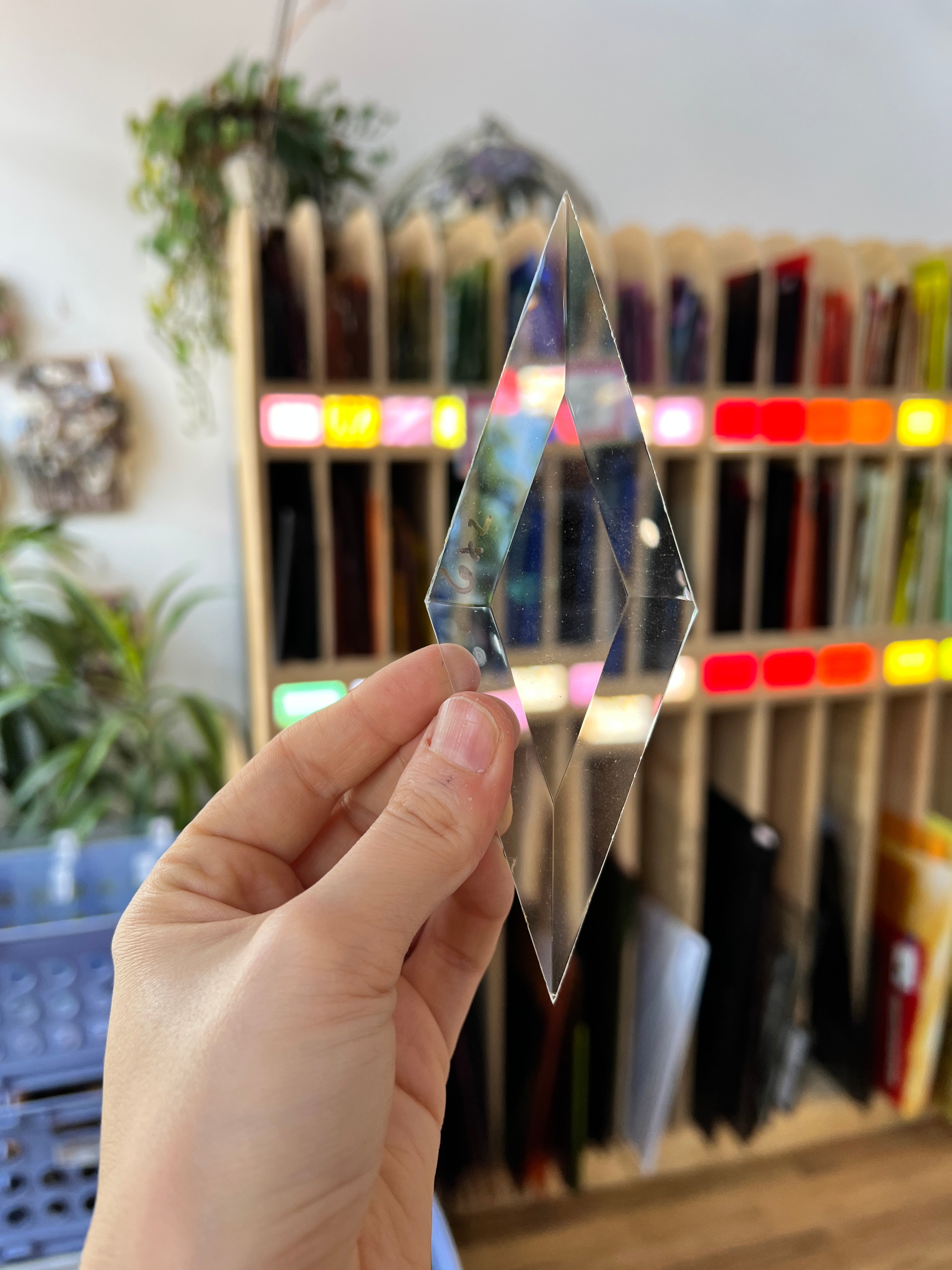 2 x 6 in. Diamond Bevel Tools Colorado Glass Works