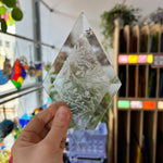 Glue Chip 4 x 7 in. Diamond Bevel Tools Colorado Glass Works