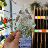 Glue Chip 4 x 7 in. Diamond Bevel Tools Colorado Glass Works