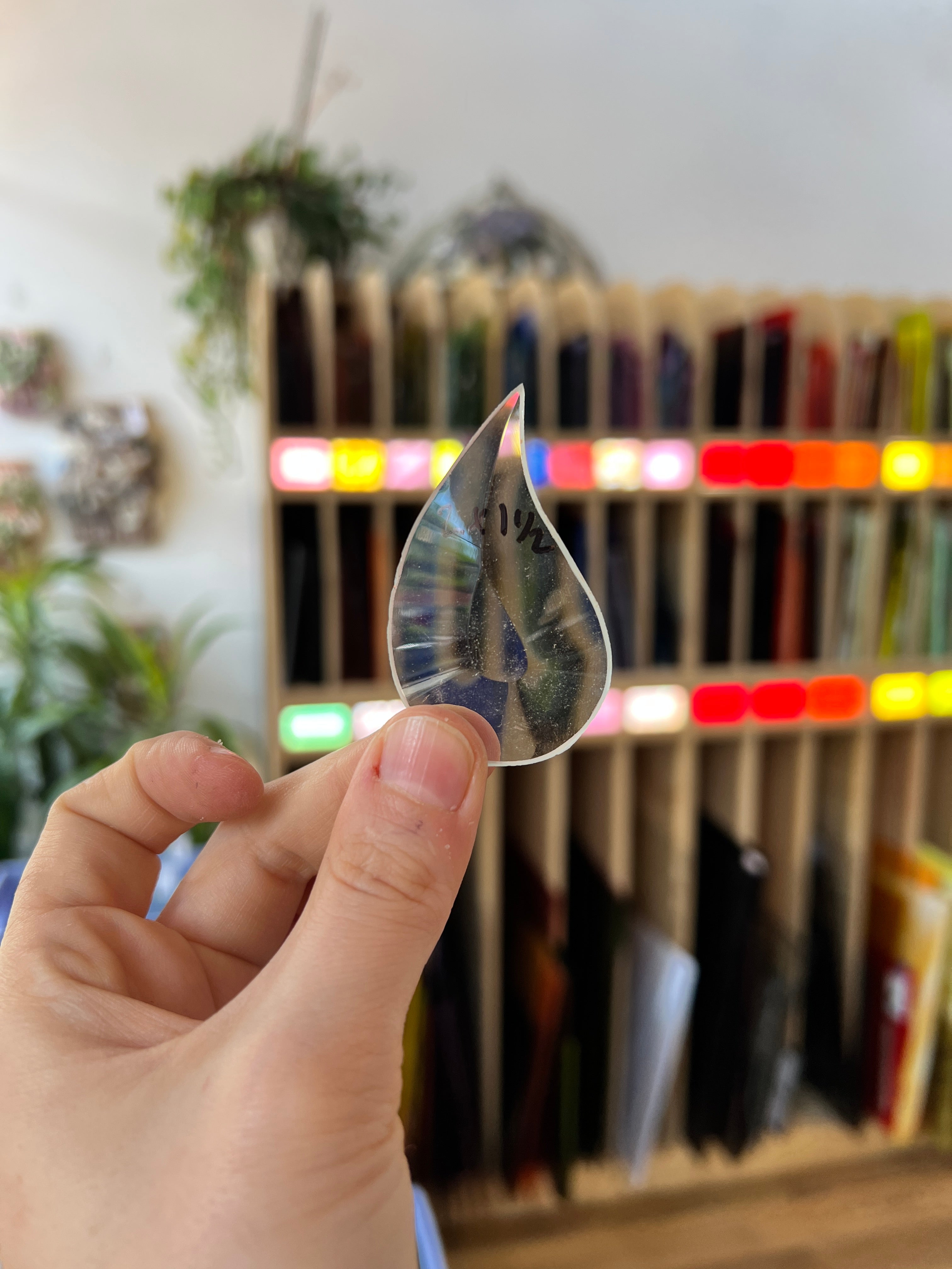 Bevel Tear Drop 2in Tools Colorado Glass Works