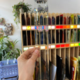 2 x 12 in. Rectangle Bevel Clear Tools Colorado Glass Works