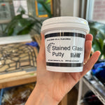Stained Glass Putty (various sizes) Tools Colorado Glassworks