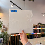 White Opaque Bullseye Fusible 90 COE Sheet Glass Colorado Glassworks 10x10in (BE-82416685)