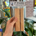 Oak Glass Art Stand (various sizes Tools Colorado Glassworks