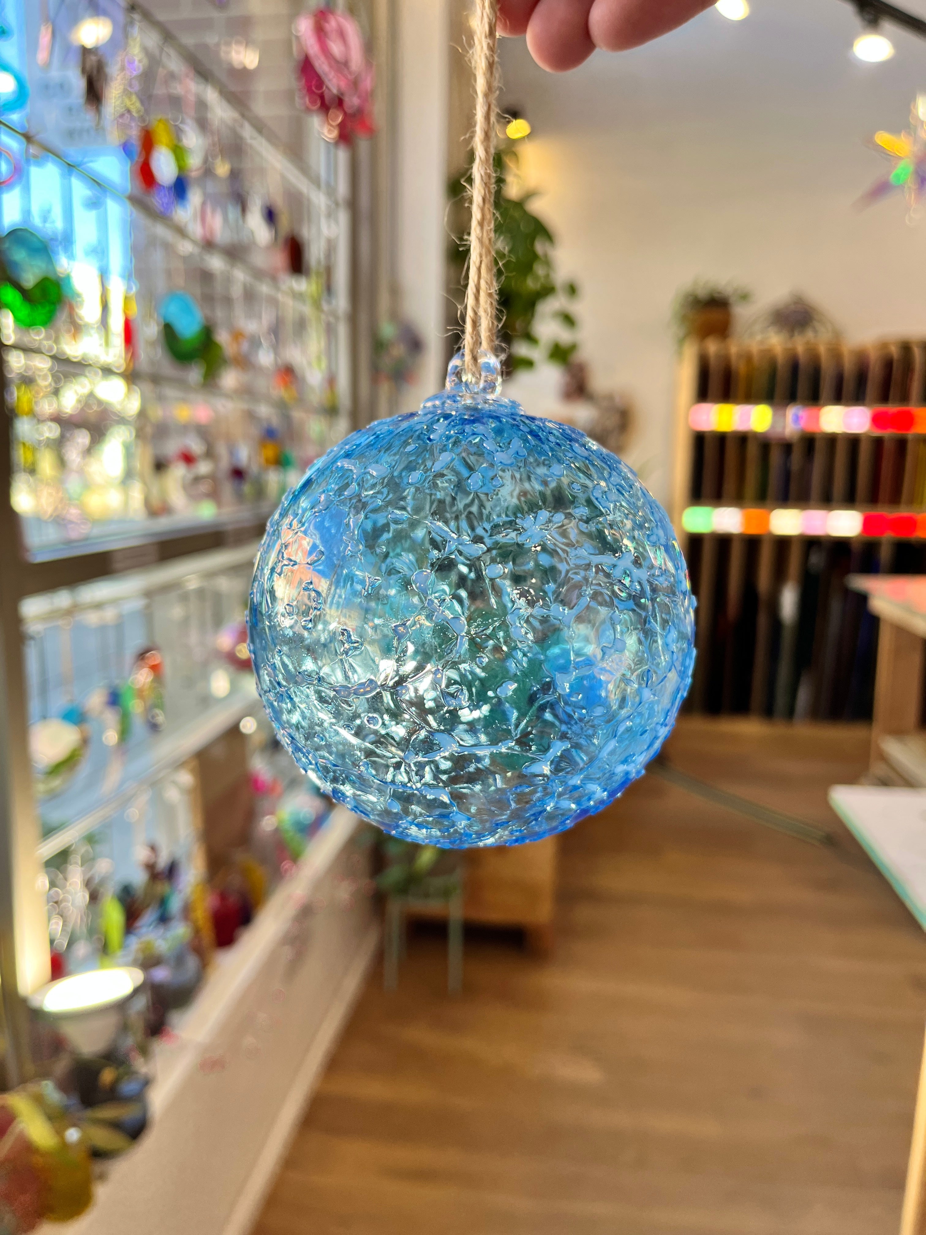 Blown Glass Ornament Colorado Glass Works