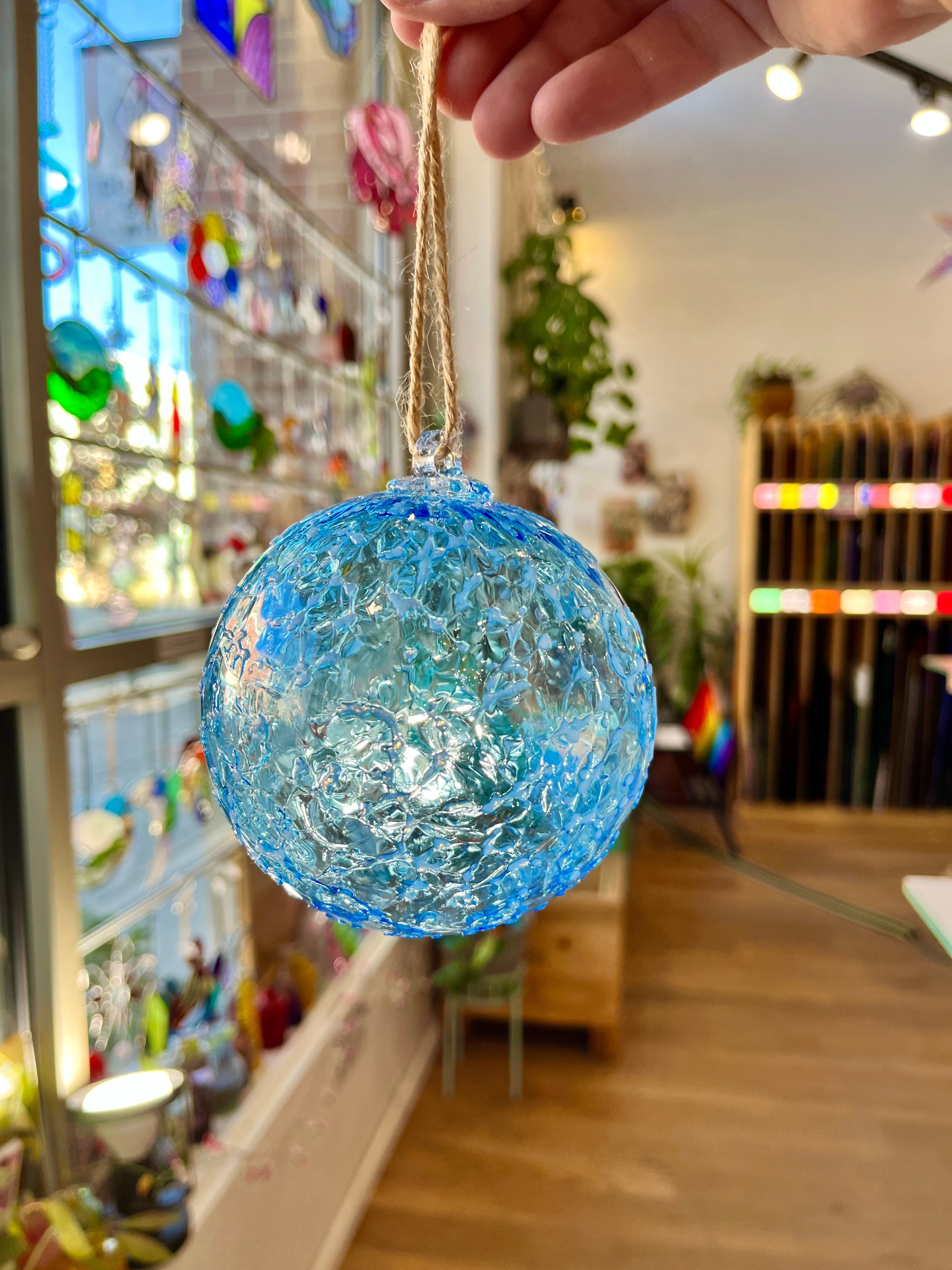 Blown Glass Ornament Colorado Glass Works