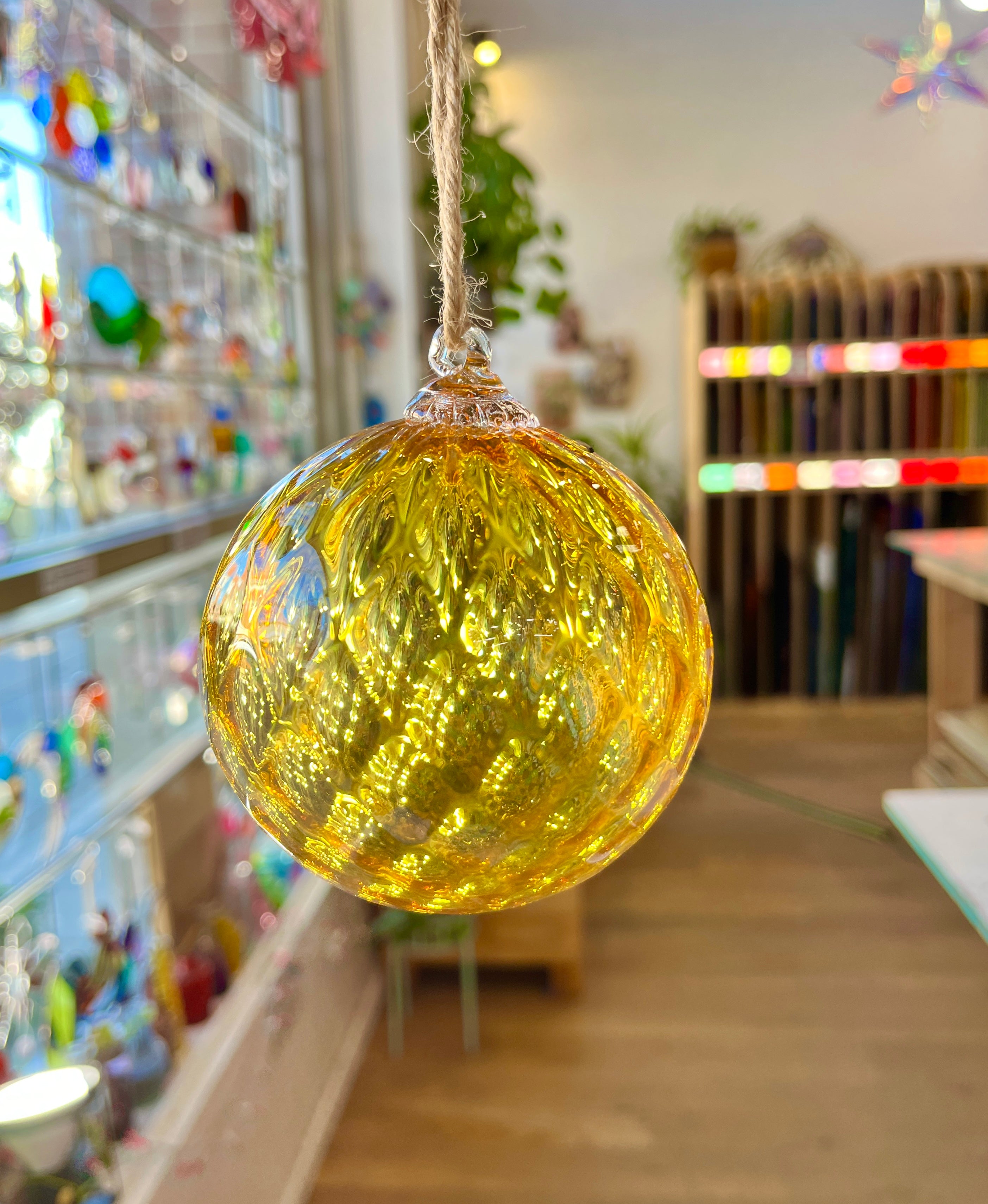 Blown Glass Ornament Colorado Glass Works