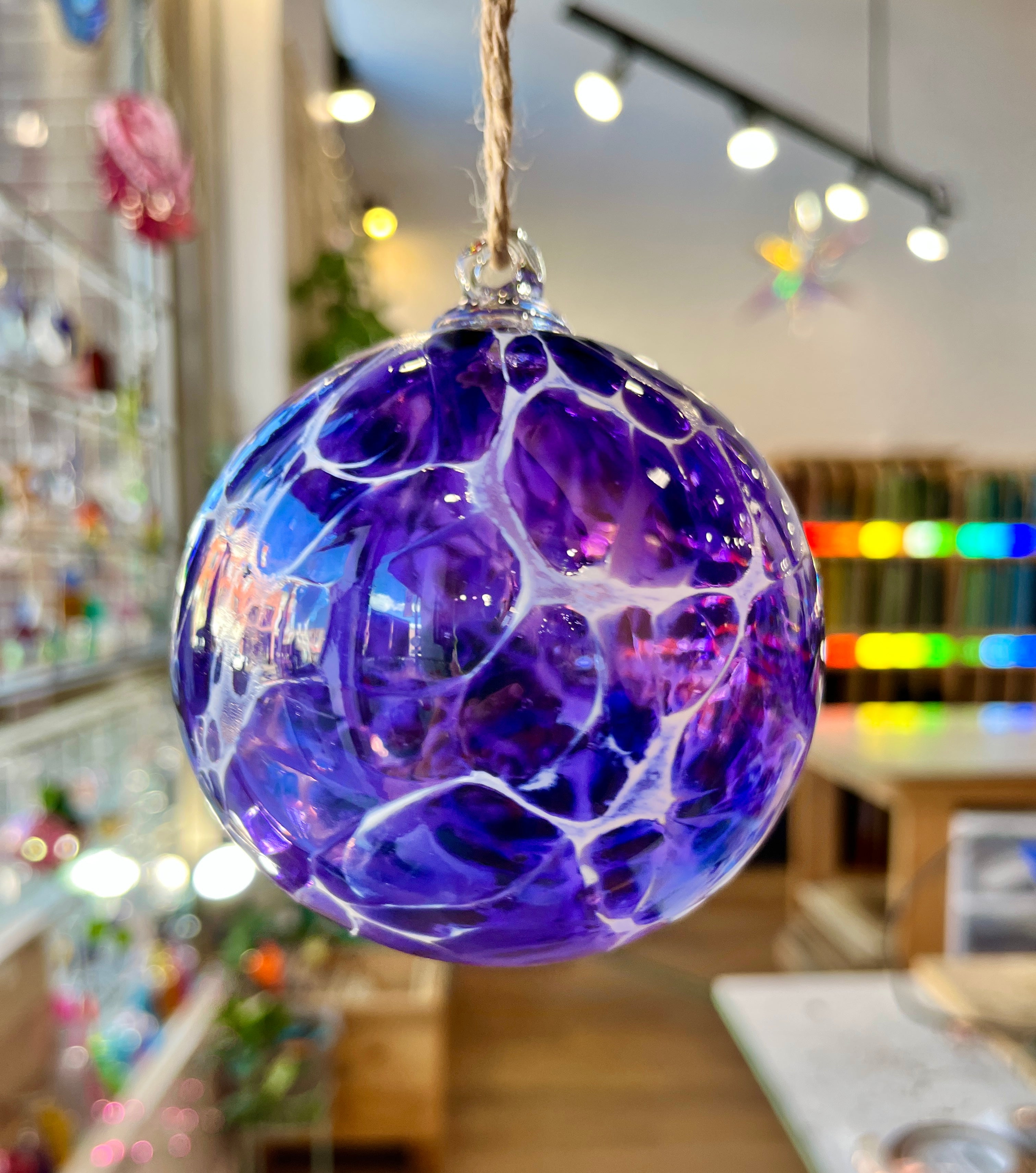Blown Glass Ornament Colorado Glass Works