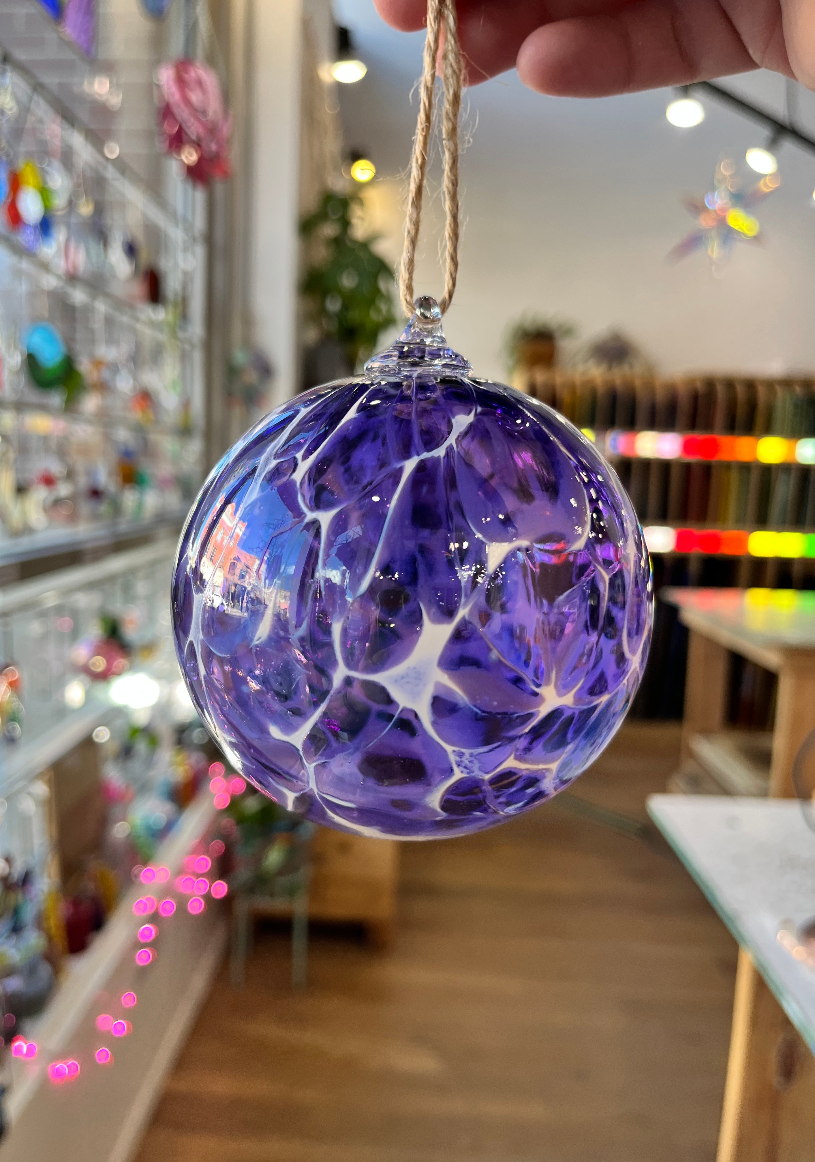 Blown Glass Ornament Colorado Glass Works