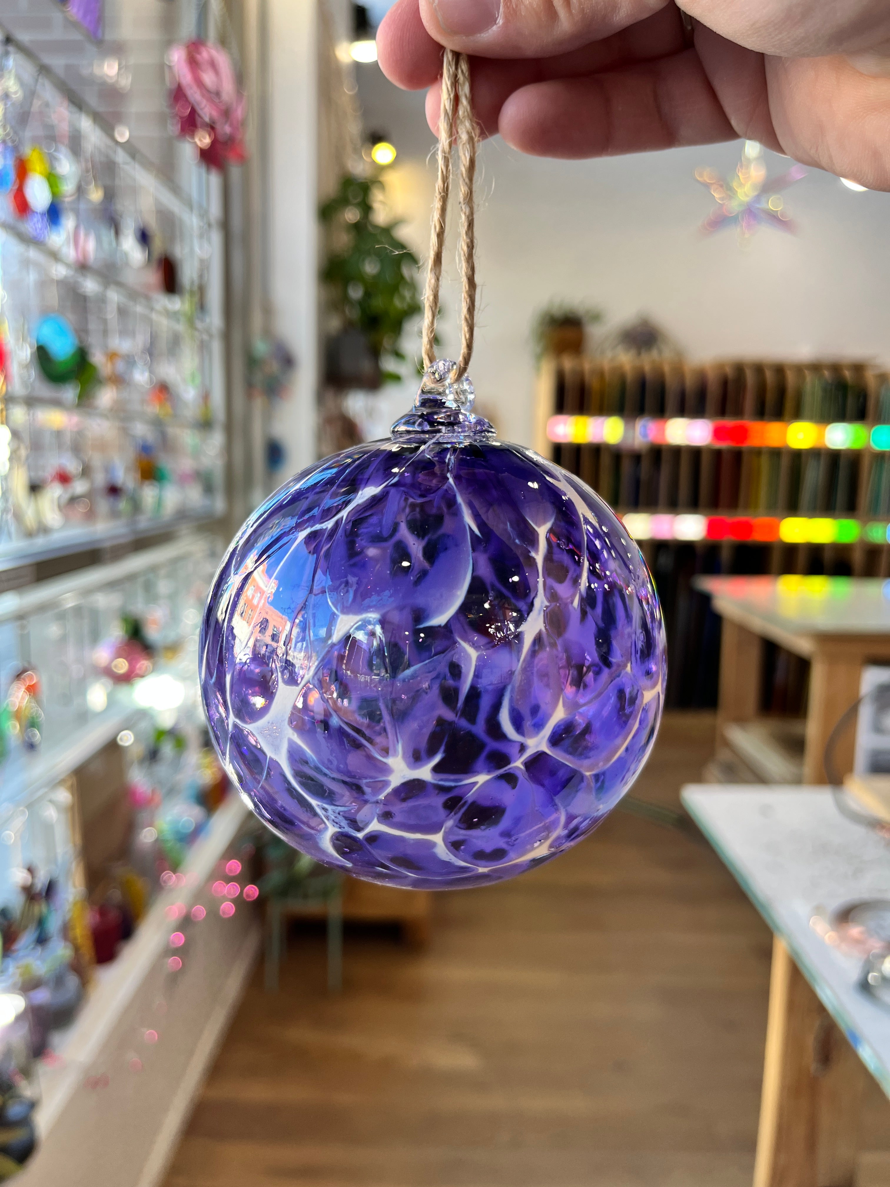 Blown Glass Ornament Colorado Glass Works