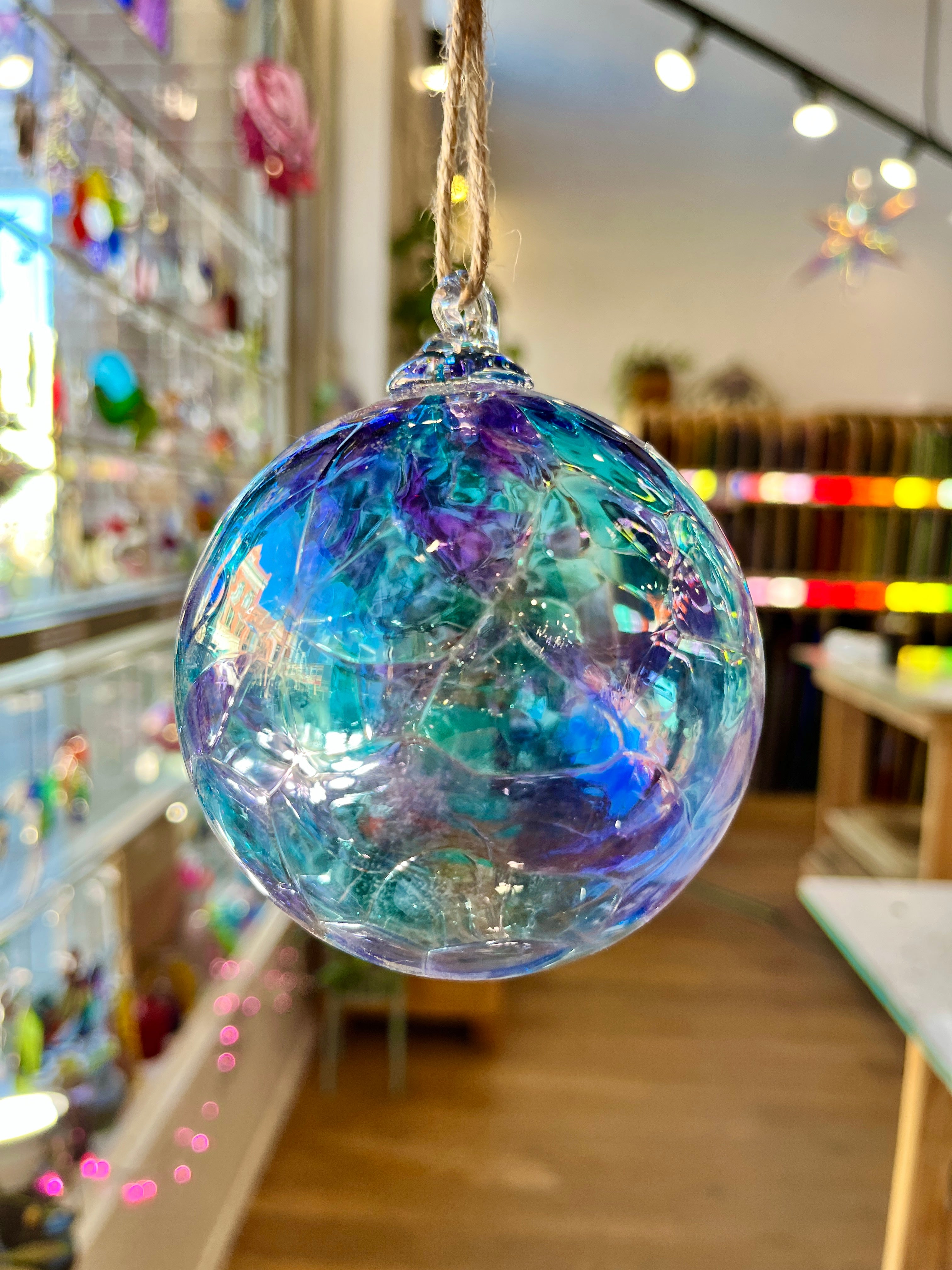Blown Glass Ornament Colorado Glass Works