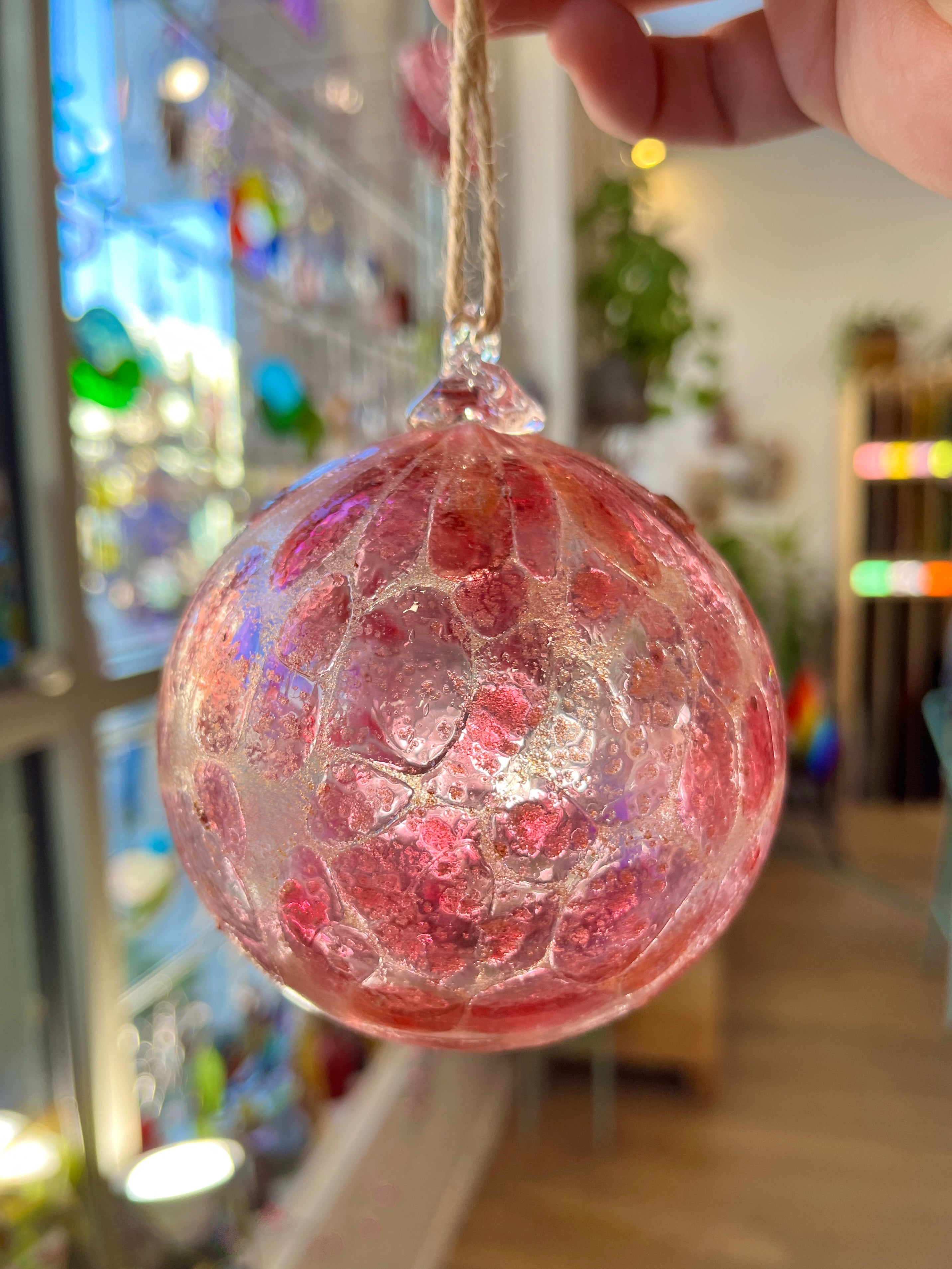 Blown Glass Ornament Colorado Glass Works