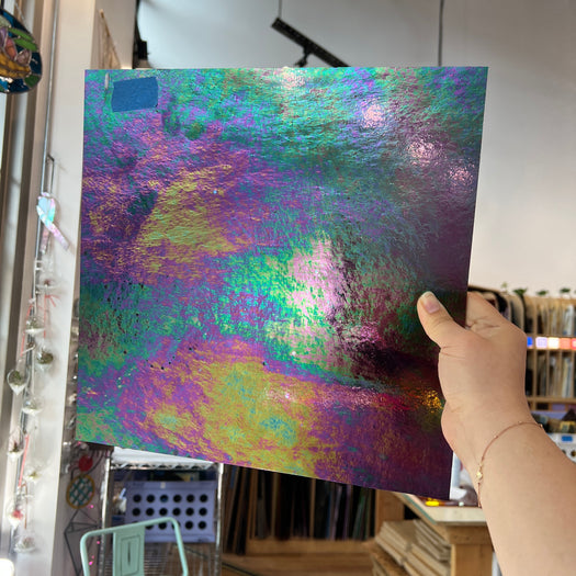 Purple Iridescent Wissmach Sheet Glass Wissmach Glass