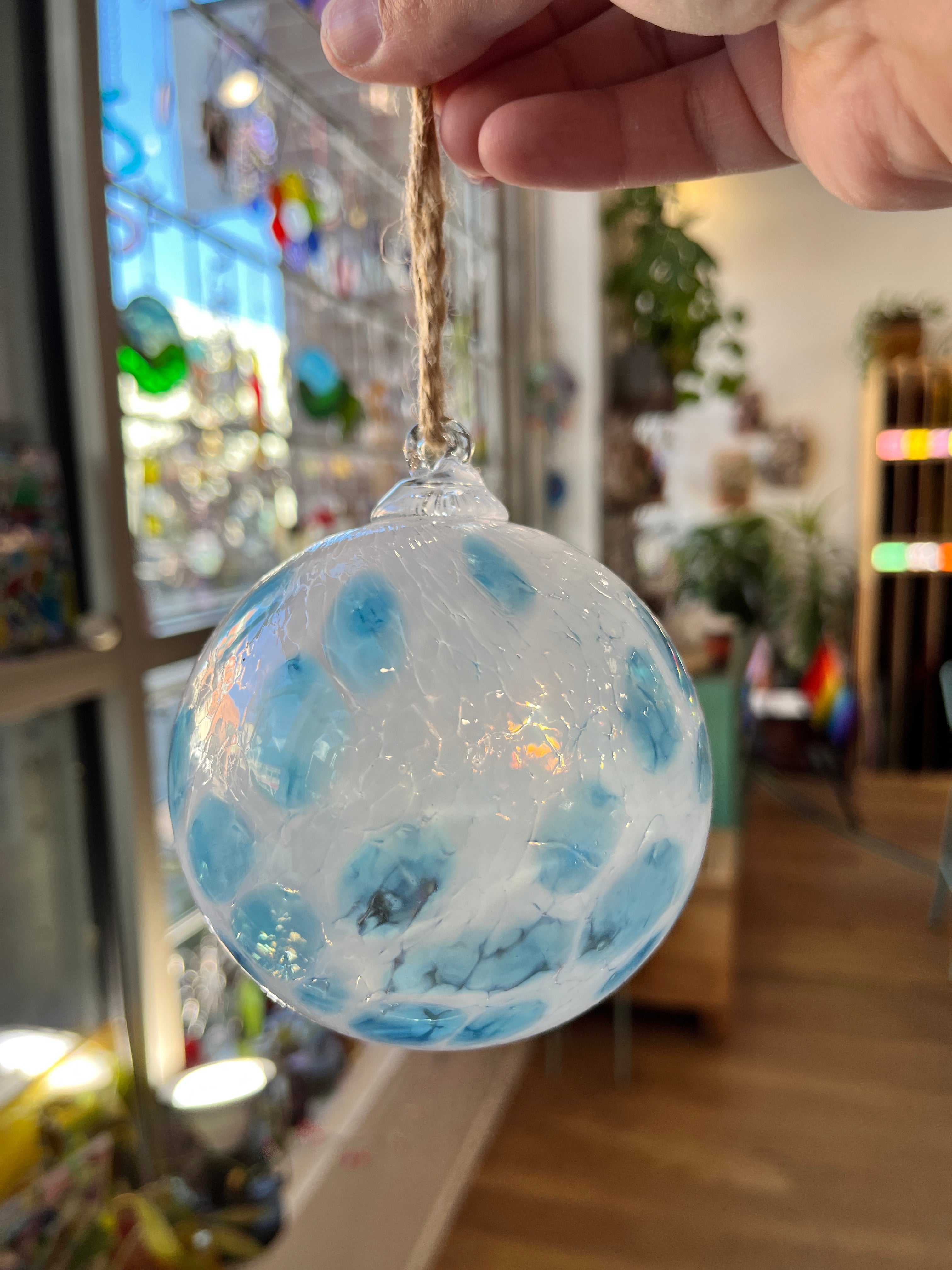 Blown Glass Ornament Colorado Glass Works