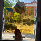 Pale Amber Waterglass Oceanside Fusible 96 COE (110.2WF) Sheet Glass Colorado Glassworks