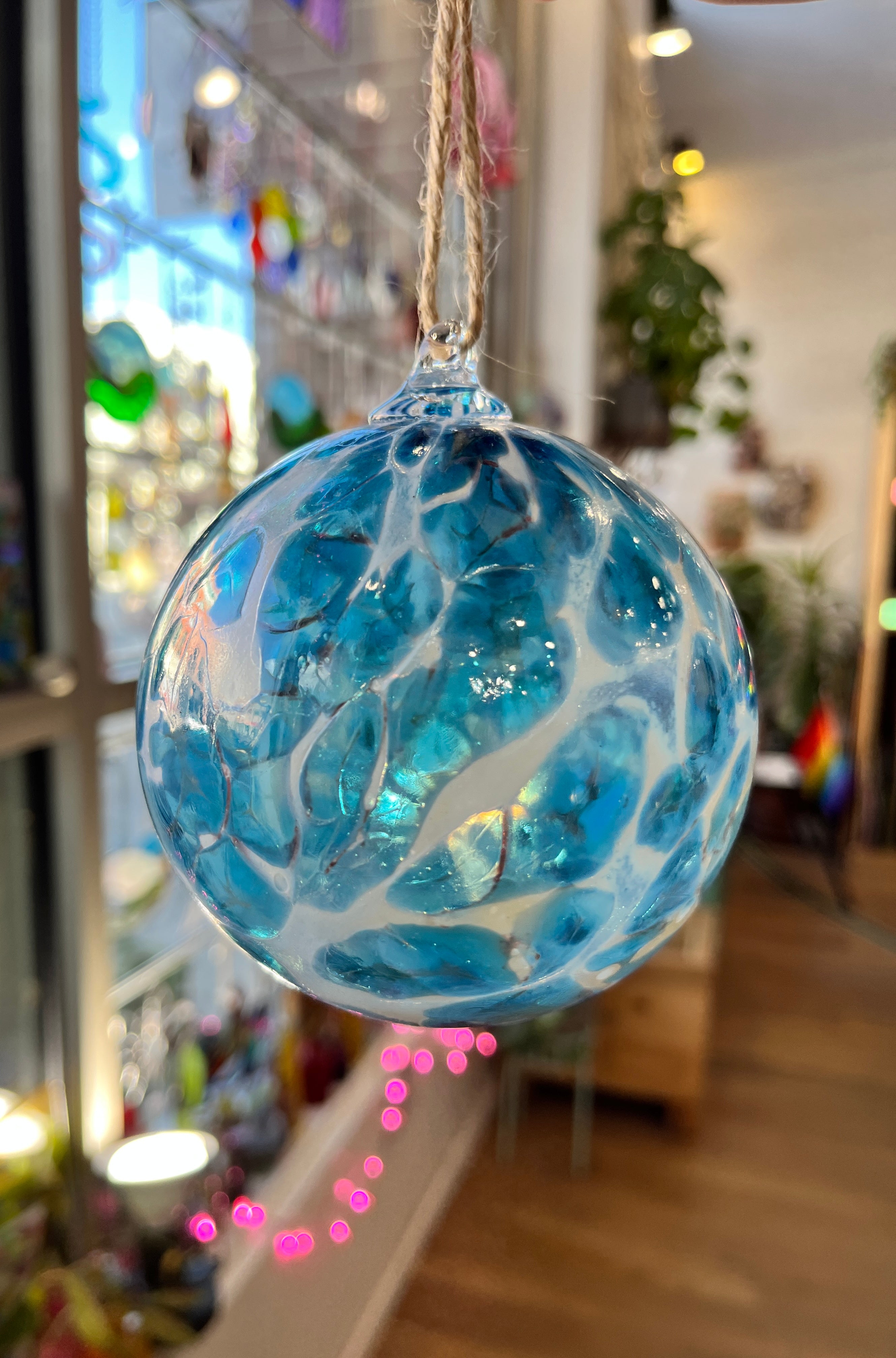 Blown Glass Ornament Colorado Glass Works