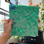 Teal Copper Green 324 Mottled Oceana Sheet Glass Colorado Glassworks