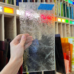 Heavy Glue Chip Sheet Glass Glue Chip ID325 (12x6in)