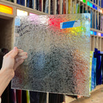 Heavy Glue Chip Sheet Glass Glue Chip ID320 (12x12in)
