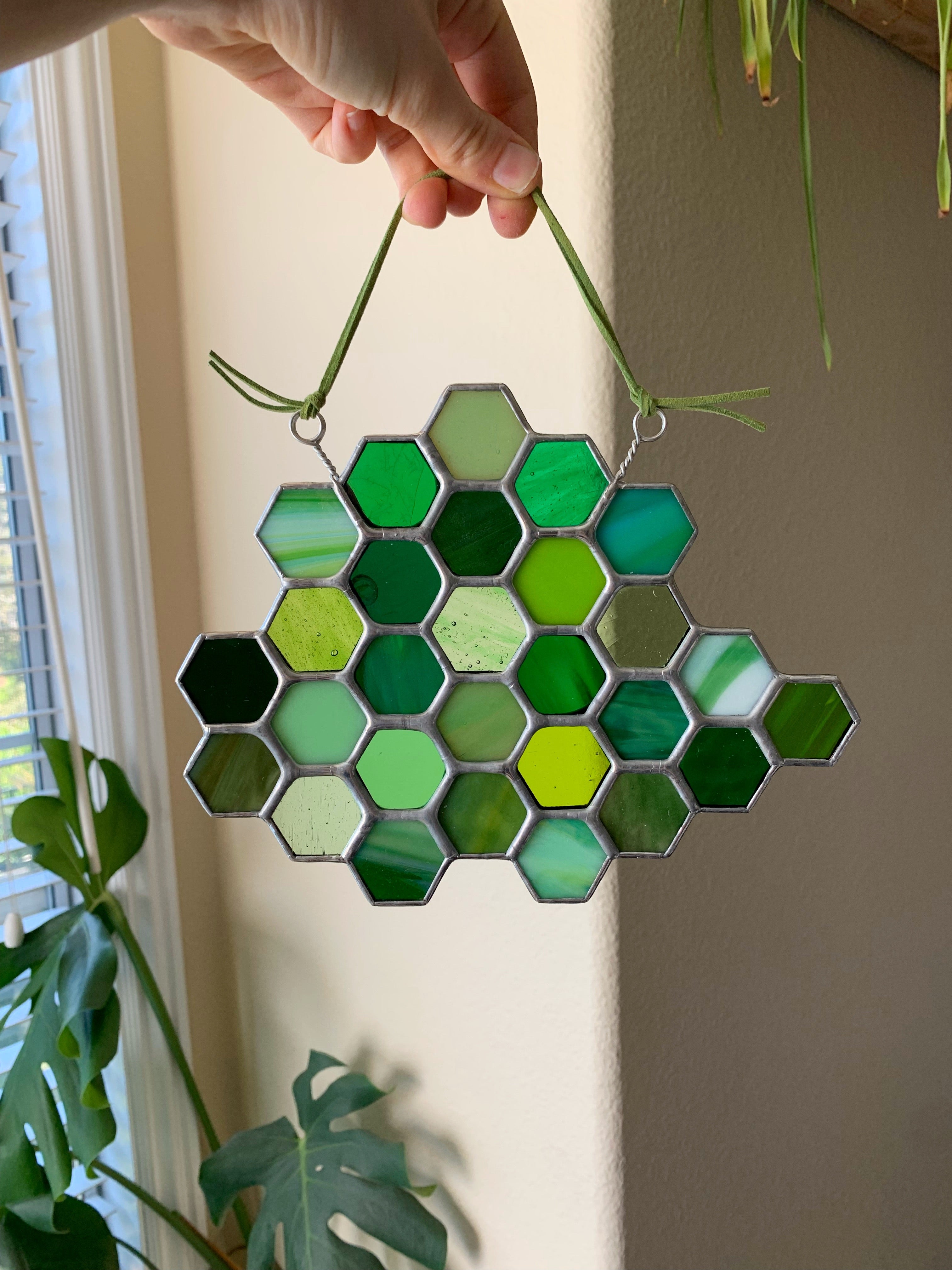 Made To Order Honeycomb Suncatcher