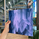 Bullseye Starlight Lavender Fusible 90 COE Aventurine Blue