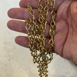 Brass Plated Jack Chain 16 gauge