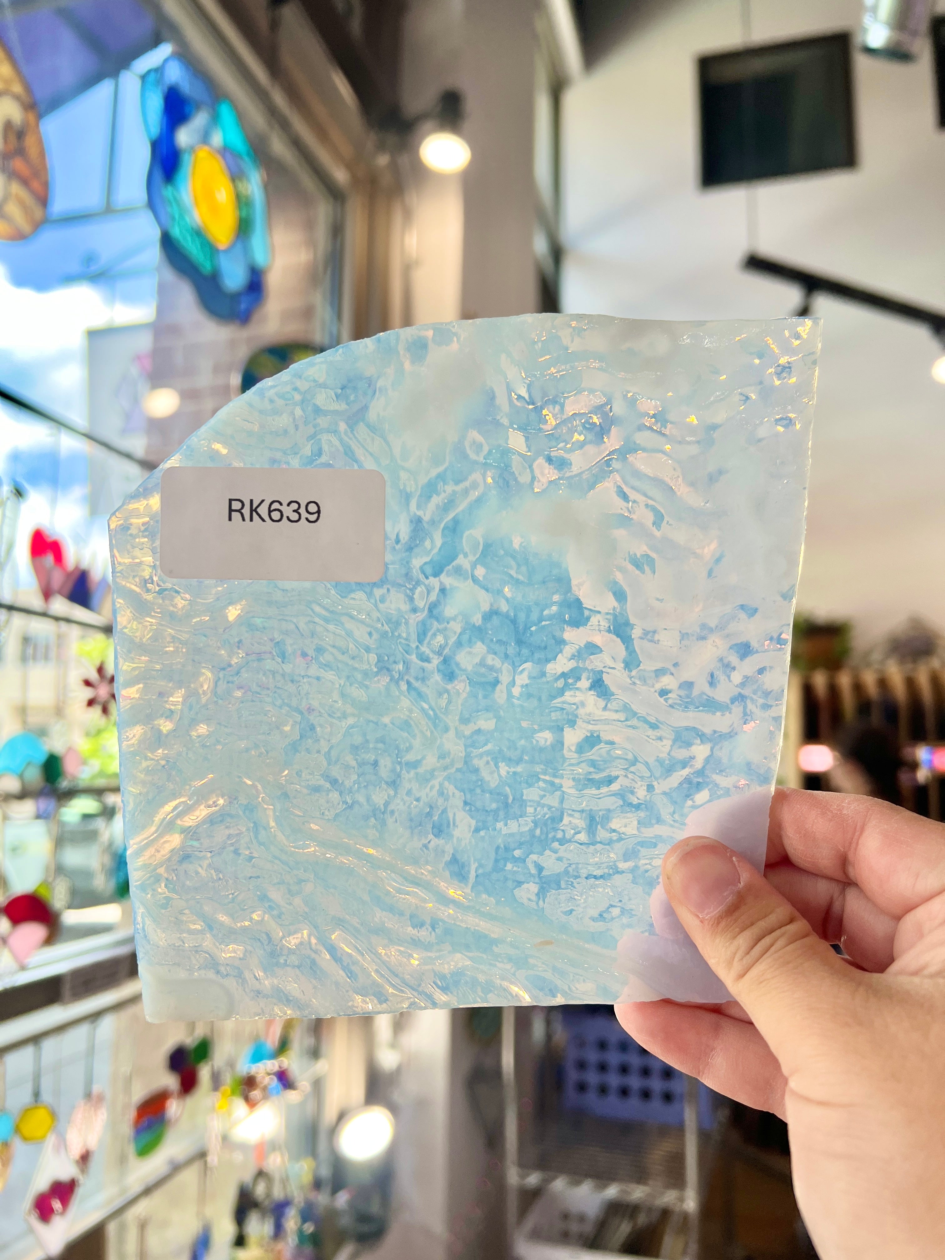 Glacier Bay - Patreon Vault Sheet Glass Colorado Glassworks