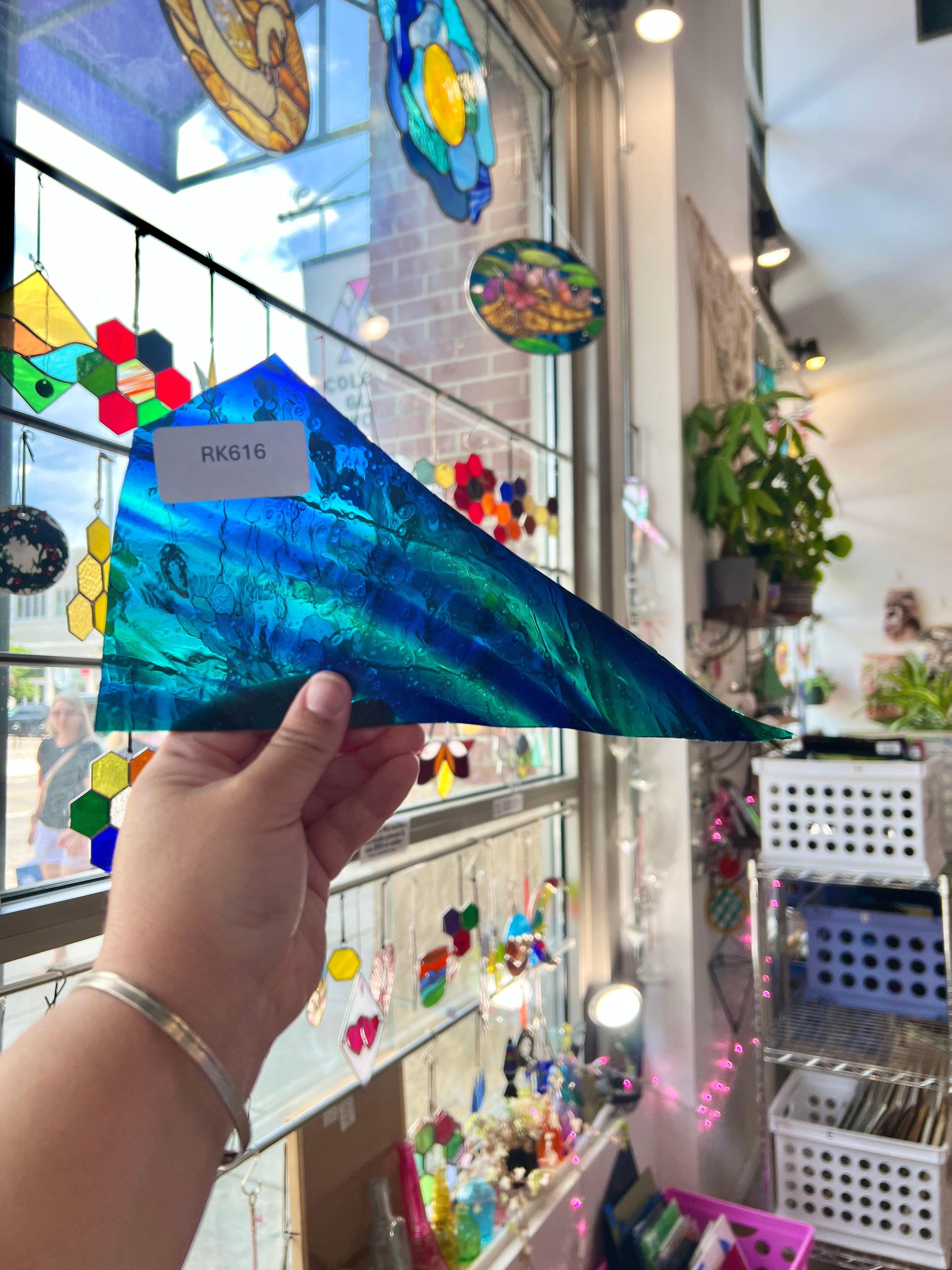Northern Lights - Patreon Vault Sheet Glass Colorado Glassworks