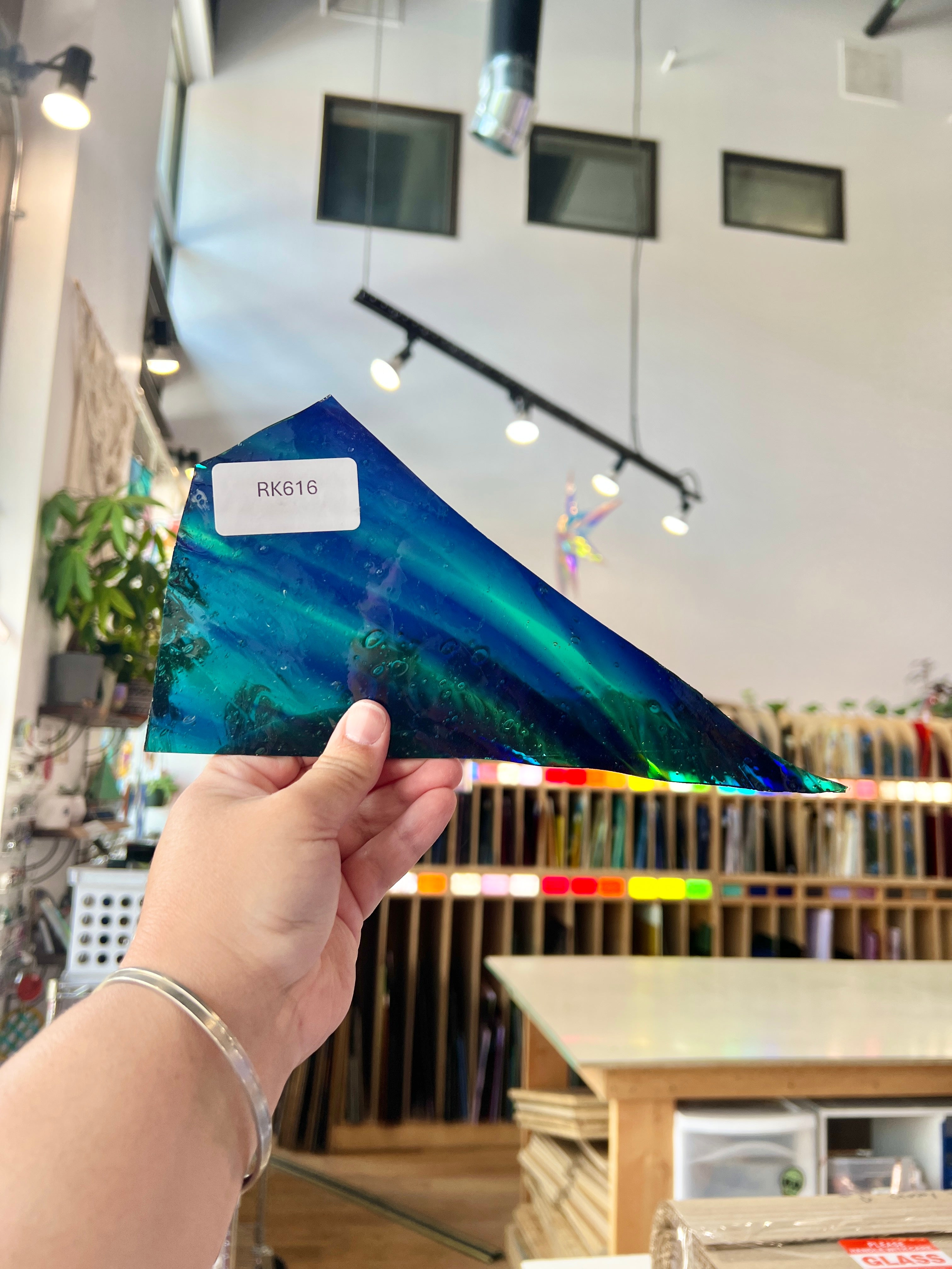 Northern Lights - Patreon Vault Sheet Glass Colorado Glassworks