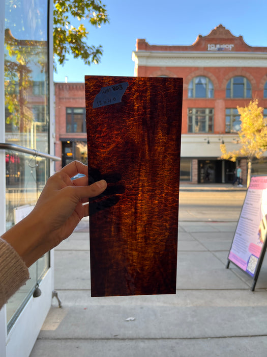 Dark Brown Wispy Dual Textured Wissmach Sheet Glass Colorado Glassworks   