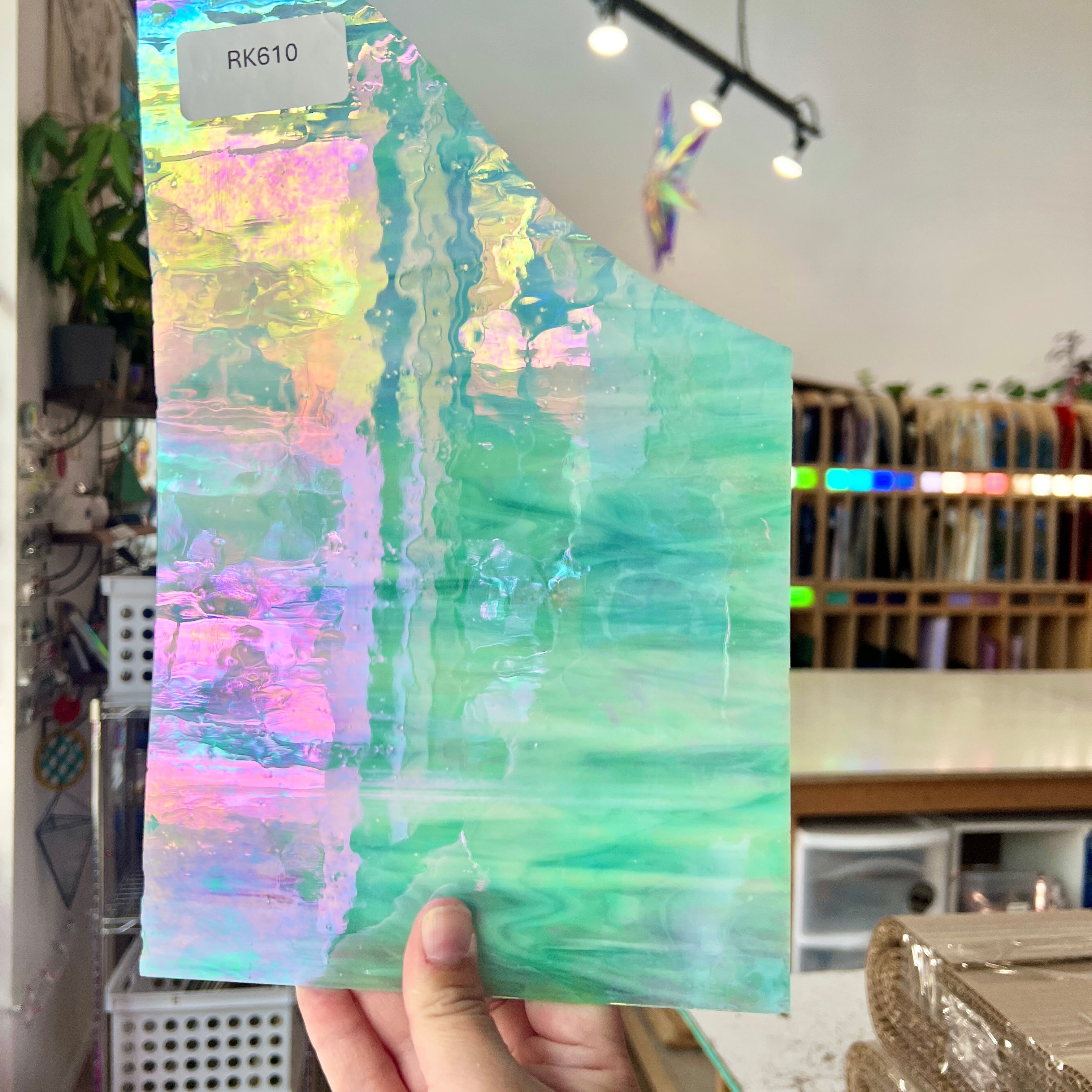 Let's Make a Teal - Patreon Vault Sheet Glass Colorado Glassworks