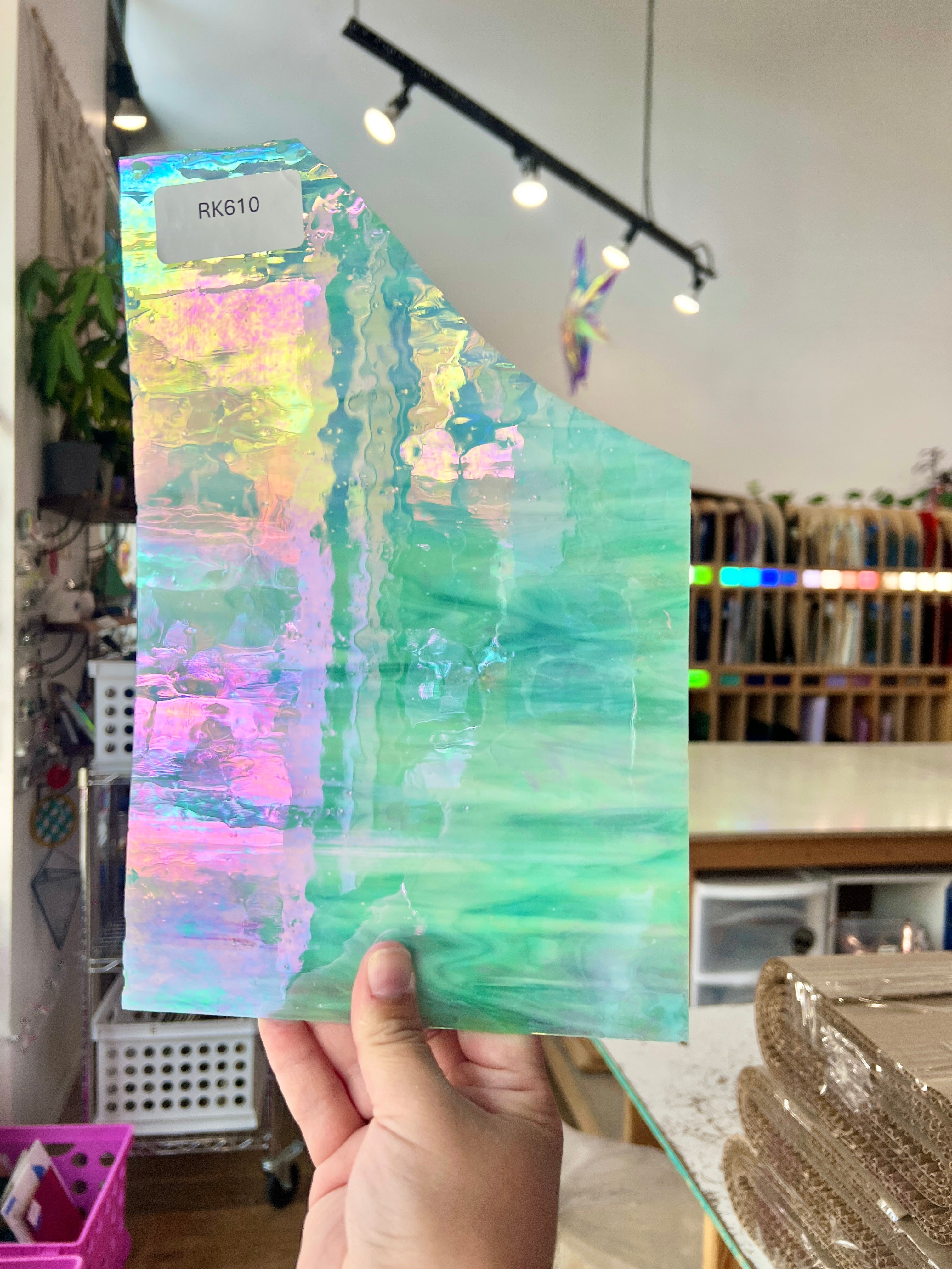 Let's Make a Teal - Patreon Vault Sheet Glass Colorado Glassworks