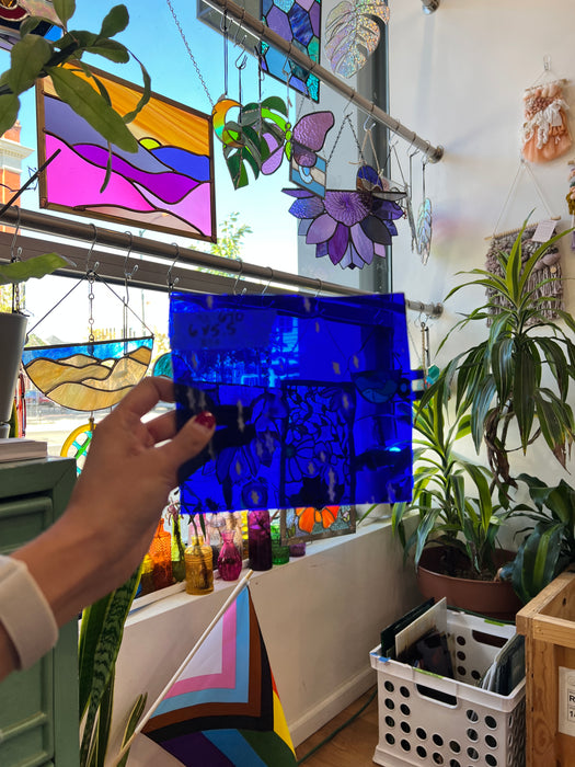 Starry Night COGW by Monarch Sheet Glass Colorado Glassworks   