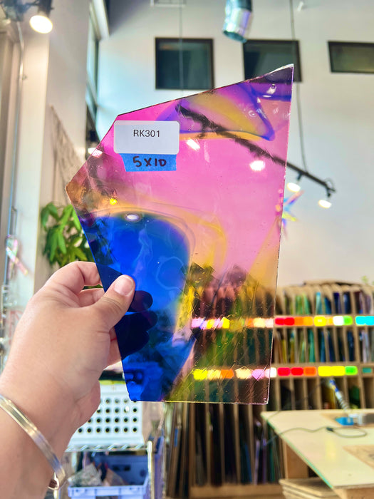 Rippin' Rainbow - Patreon Vault Sheet Glass Colorado Glassworks